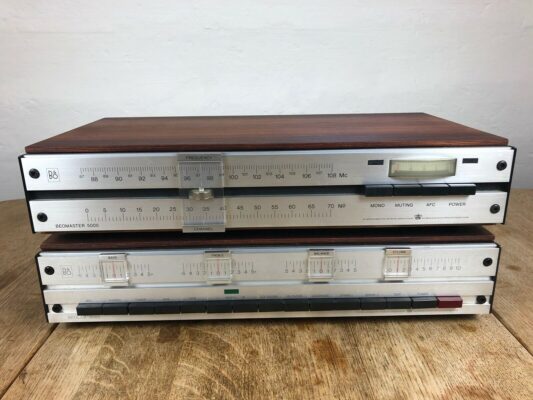 BeoLab 5000 Amplifier + Beomaster 5000 FM Tuner -Rosewood